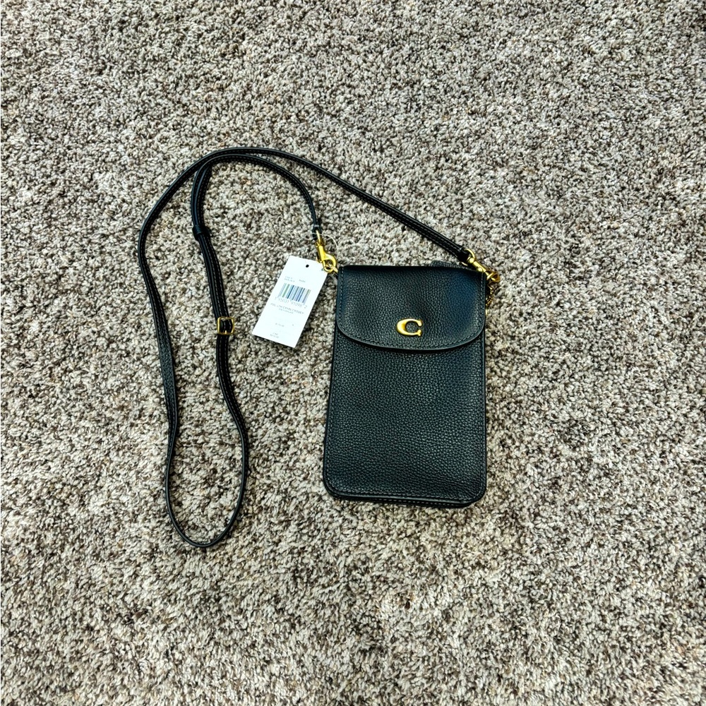 Black Coach crossbody